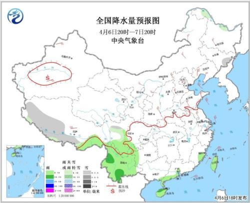 全国气温回升与西南地区频繁降水，气象观察与解析