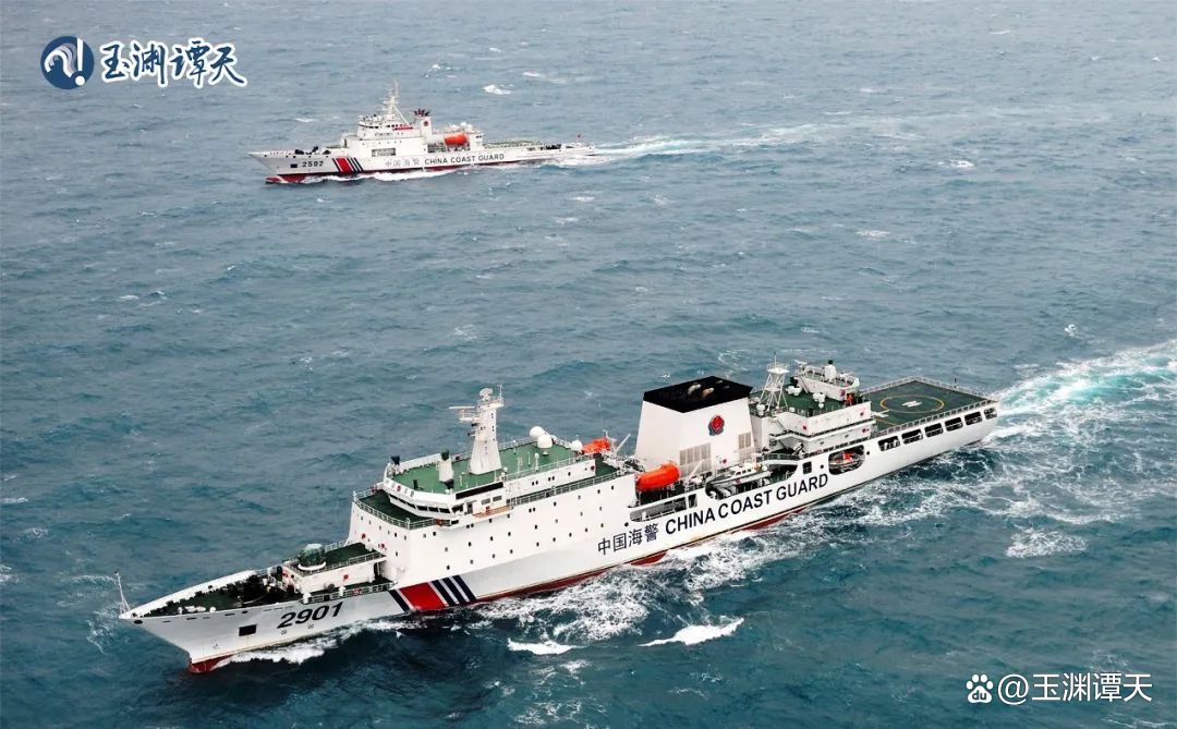 中国海警首次环台岛巡航管控，展示坚定决心与雄厚实力