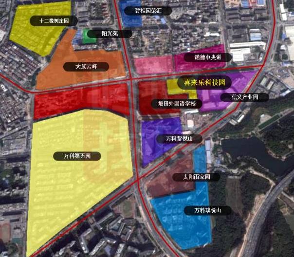 深圳坂田最新规划图