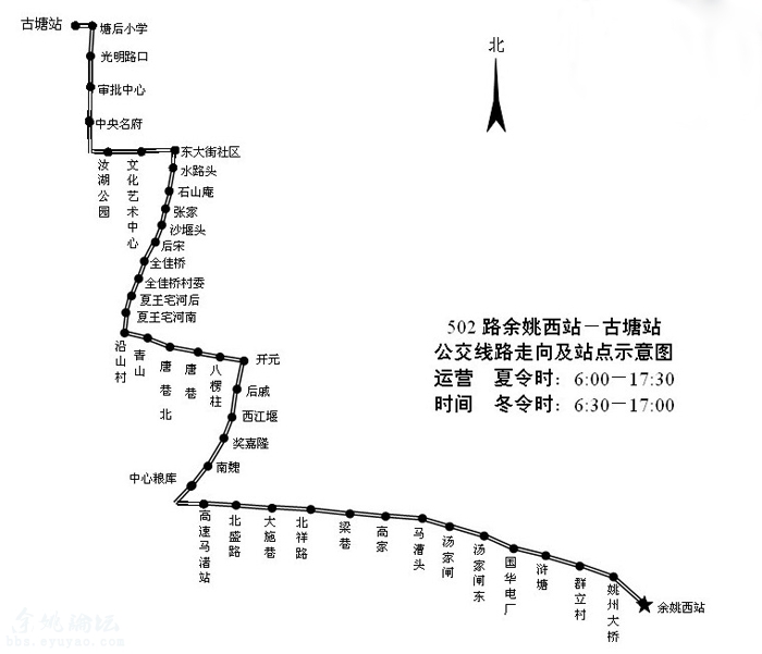 503路最新路线