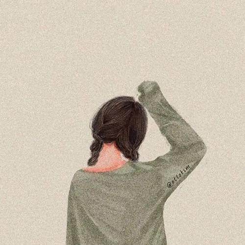 女性背影赏析