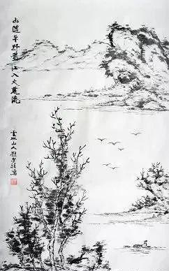 山水画创作步骤详解