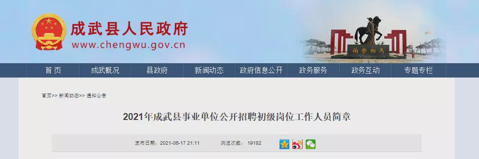 成武县最新招聘信息全面概览